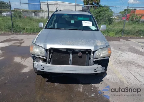 2006 Toyota Highlander from USA, damaged, VIN JTEDD21A860138513